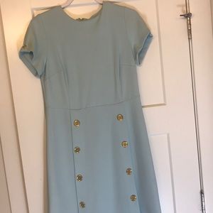 Fabulous A-Line Powder Blue Dress